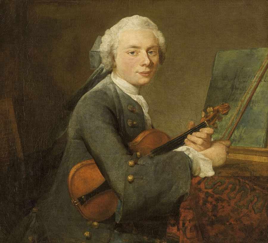 Jeune homme au violon