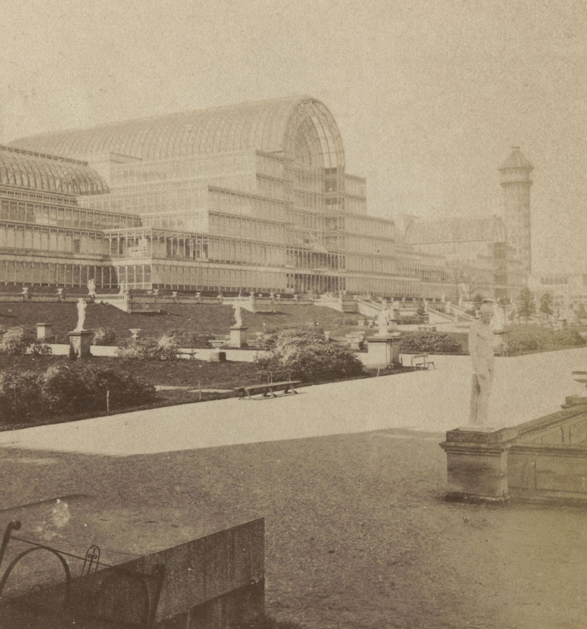 Le Crystal Palace de l'architecte Joseph Paxton à Londres