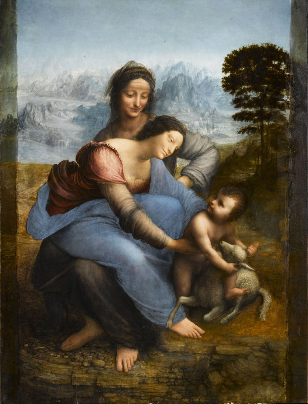 La Vierge, l'Enfant Jésus et sainte Anne