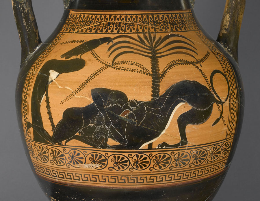 Amphore à figures noires
