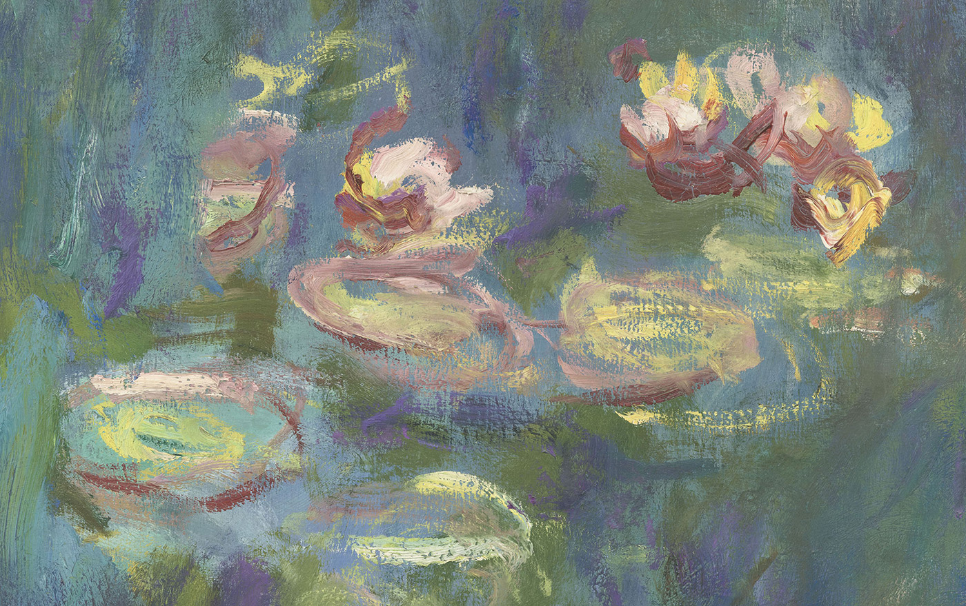 Nymphéas - Reflets verts