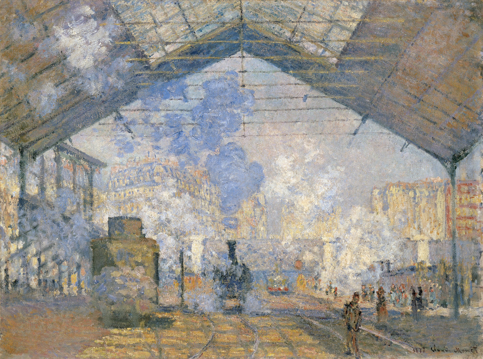 La Gare Saint-Lazare La Gare Saint-Lazare