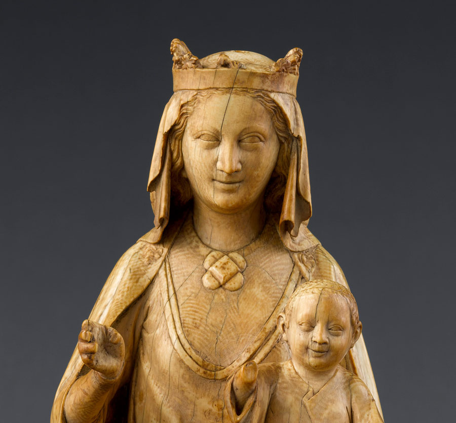 Vierge à l'Enfant trônant
