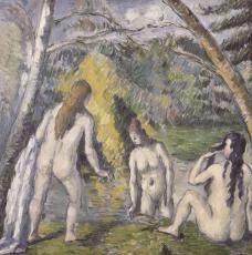 Trois baigneuses - Paul Cézanne