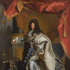 Portrait en pied de Louis XIV - Hyacinthe Rigaud
