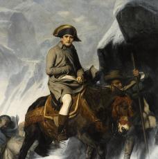 Bonaparte franchissant les Alpes - Delaroche