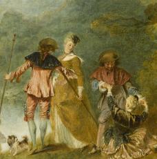 Pèlerinage à l'île de Cythère - Antoine Watteau