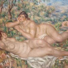 Baigneuses, femmes nues, Auguste Renoir