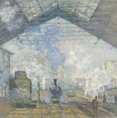 Gare Saint-Lazar - Claude Monet