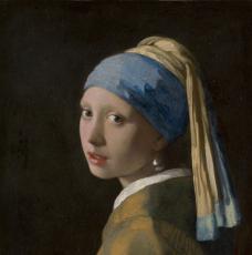 Jeune Fille à la perle avec un turban