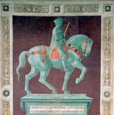 Monument équestre de sir John Hawkwood dit Giovanni Acuto