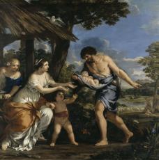 Romulus et Rémus recueillis par Faustulus