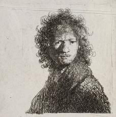 Rembrandt faisant la moue