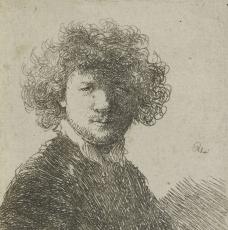 Rembrandt aux cheveux crépus