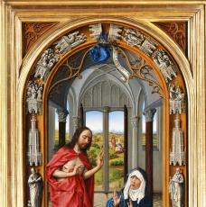 homme devant une femme agenouillée