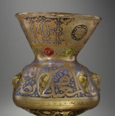 lampe de mosquée en verre