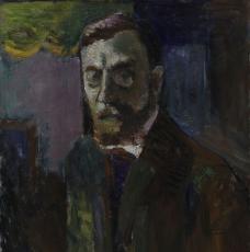 homme de face en buste