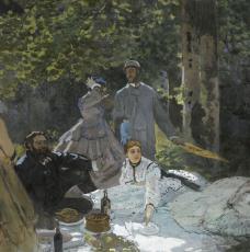 deux couples en pique-nique