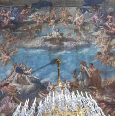 souverains entourés d'allégories 