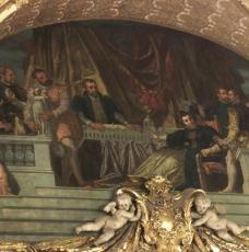 Catherine de Médicis entourée d'artiste