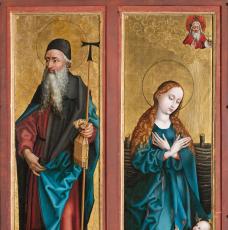 saint antoine et la Vierge