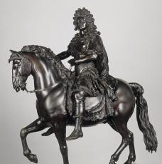 Louis XIV (1638-1715), roi de France, à cheval