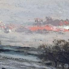 La Neige - Daubigny