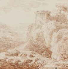 Le Temple de la Sibylle à Tivoli