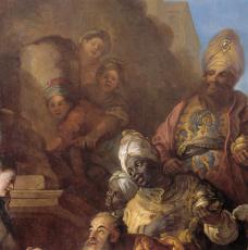 La Nativité, avec l’Adoration des mages, Charles de La Fosse (1636-1716)