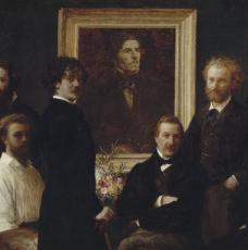 Hommage à Delacroix Henri Fantin-Latour (1836-1904)