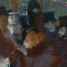 Au Moulin Rouge, Henri de Toulouse-Lautrec (1864-1901)