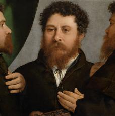 L’Orfèvre aux trois visages Lorenzo Lotto Vienne, Kunsthistorisches Museum