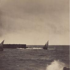 Gustave Le Gray- Vague brisée - Photographie - Paris, BNF