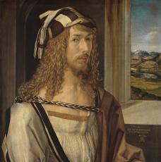 Albrecht Dürer (1471-1528), Autoportrait. 1498, peinture (huile sur toile). Musée du Prado