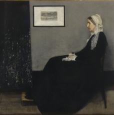 James Abbott McNeill Whistler (1834-1903), Arrangement en gris et noir no 1, ou la Mère de l’artiste. 1871, peinture (huile sur toile), 144,3 × 163 cm. Paris, musée d’Orsay
