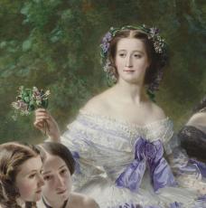 L’Impératrice Eugénie entourée des dames de sa cour - Franz Xavier Winterhalter 