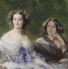 L’Impératrice Eugénie entourée des dames de sa cour - Franz Xavier Winterhalter 