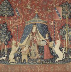 Tenture de la Dame à la licorne - A mon seul désir - musée national du moyen âge