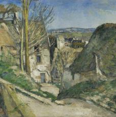 La Maison du pendu, Auvers-sur-Oise, Cézanne