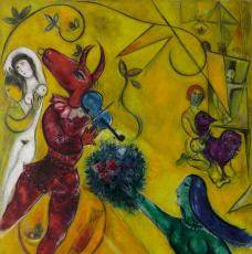 La Danse - Marc Chagall - Nice, musée national Marc Chagall
