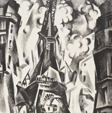 La Tour Eiffel - Robert Delaunay - musée d'Orsay