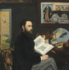 Émile Zola - Edouard Manet - musée d'orsay