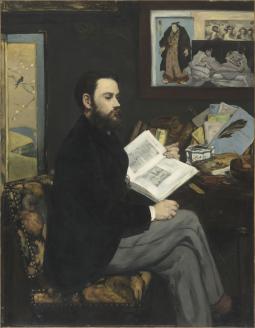 Emile Zola par Edouard Manet