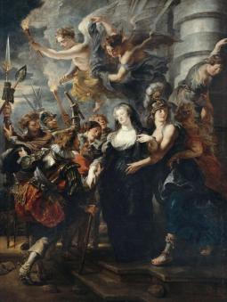 Rubens - La fuite de Blois de Marie Medicis