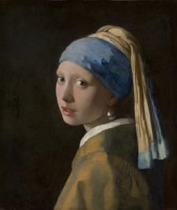 Jeune Fille à la perle avec un turban