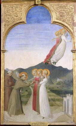 Mariage mystique de saint François d’Assise