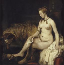 Bethsabée au bain Rembrandt Harmenszoon van Rijn (1606-1669)