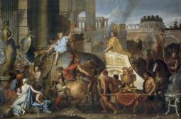 L’Entrée d’Alexandre le Grand dans Babylone Charles Le Brun (1619-1690)