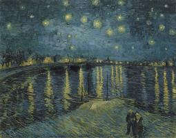 La Nuit étoilée – Vincent Van Gogh – Musée d’Orsay – Huile sur toile