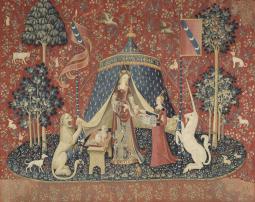 Tenture de la Dame à la licorne - A mon seul désir - musée national du moyen âge